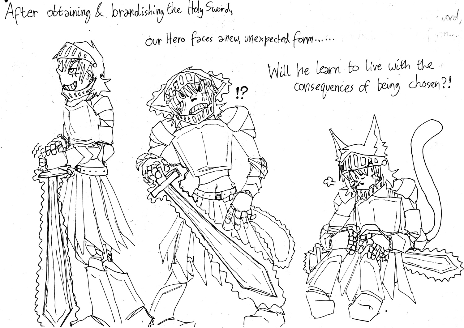 The hero's holy sword! by mouseboy