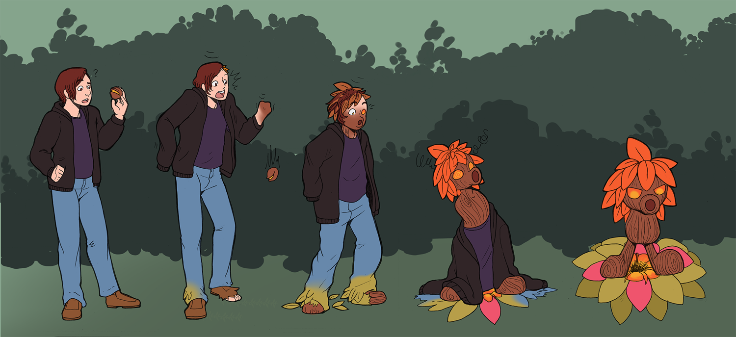 A Nutty start to an adventure by Mxmaramoose