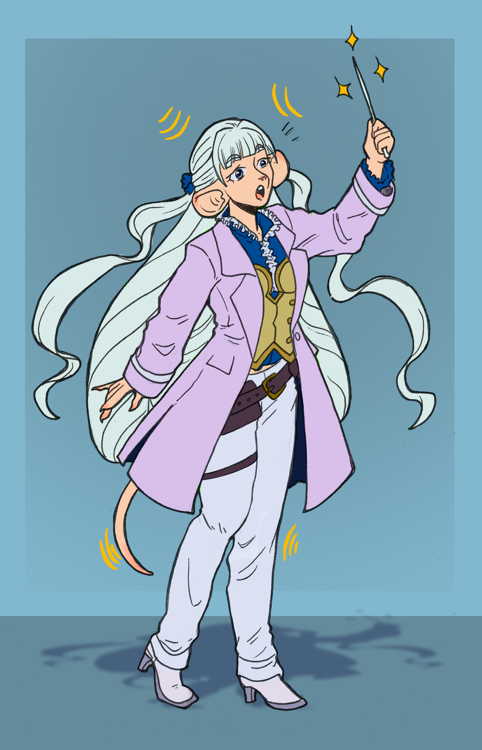 Mousey Saint-Germain by Mxmaramoose