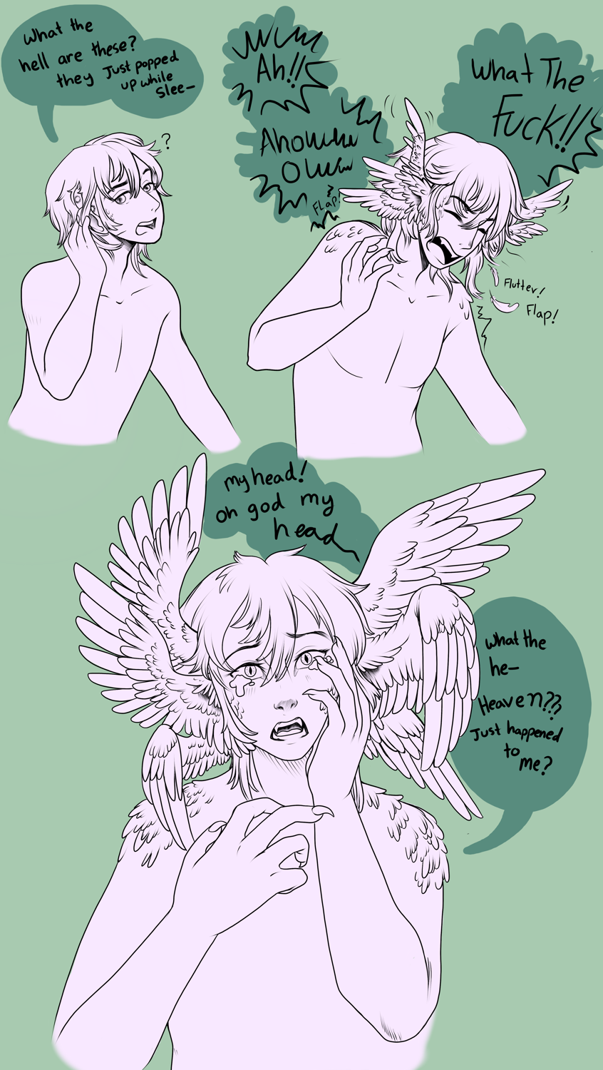 Angel Plauge by Mxmaramoose