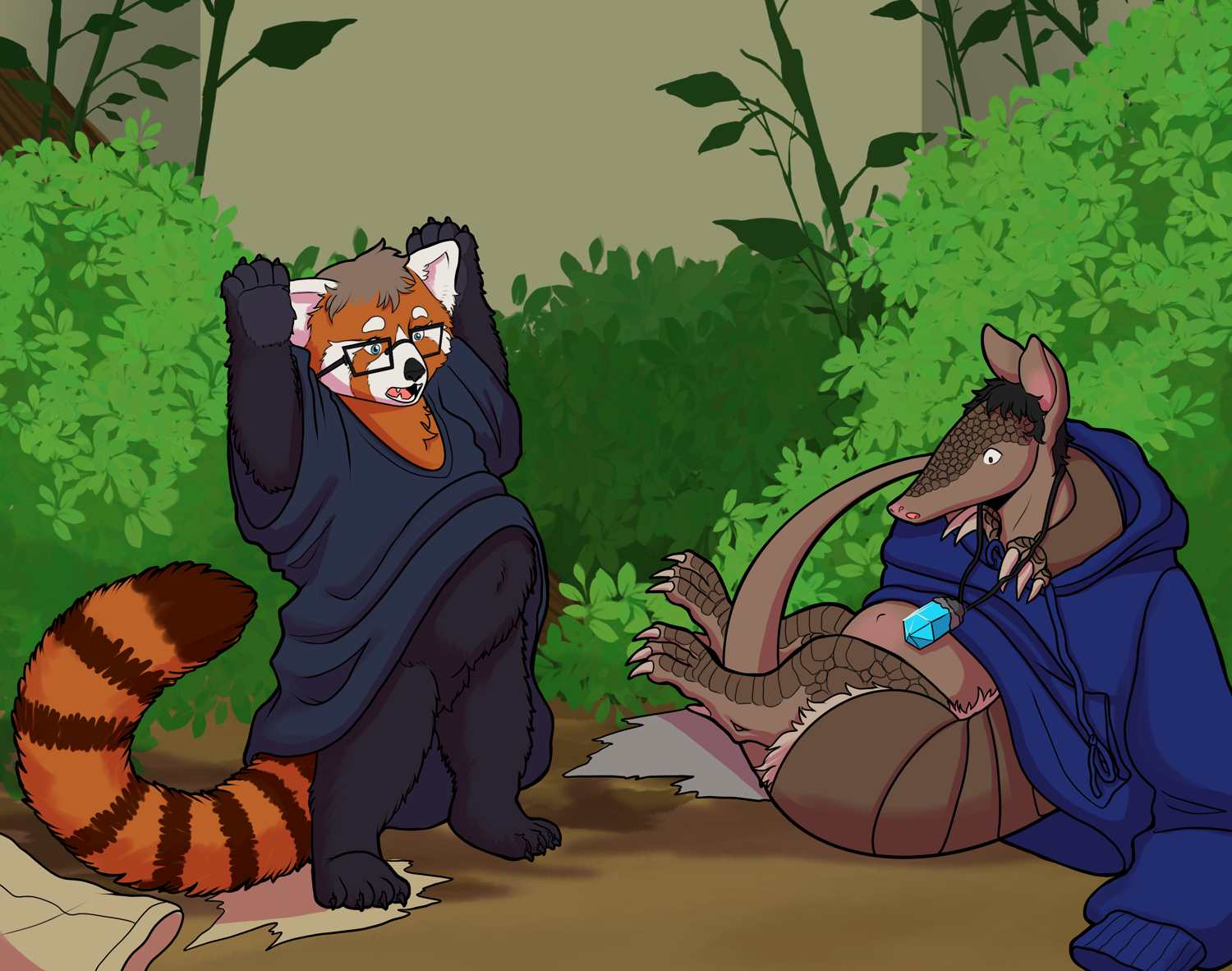 New Zoo Exhibits by Mxmaramoose