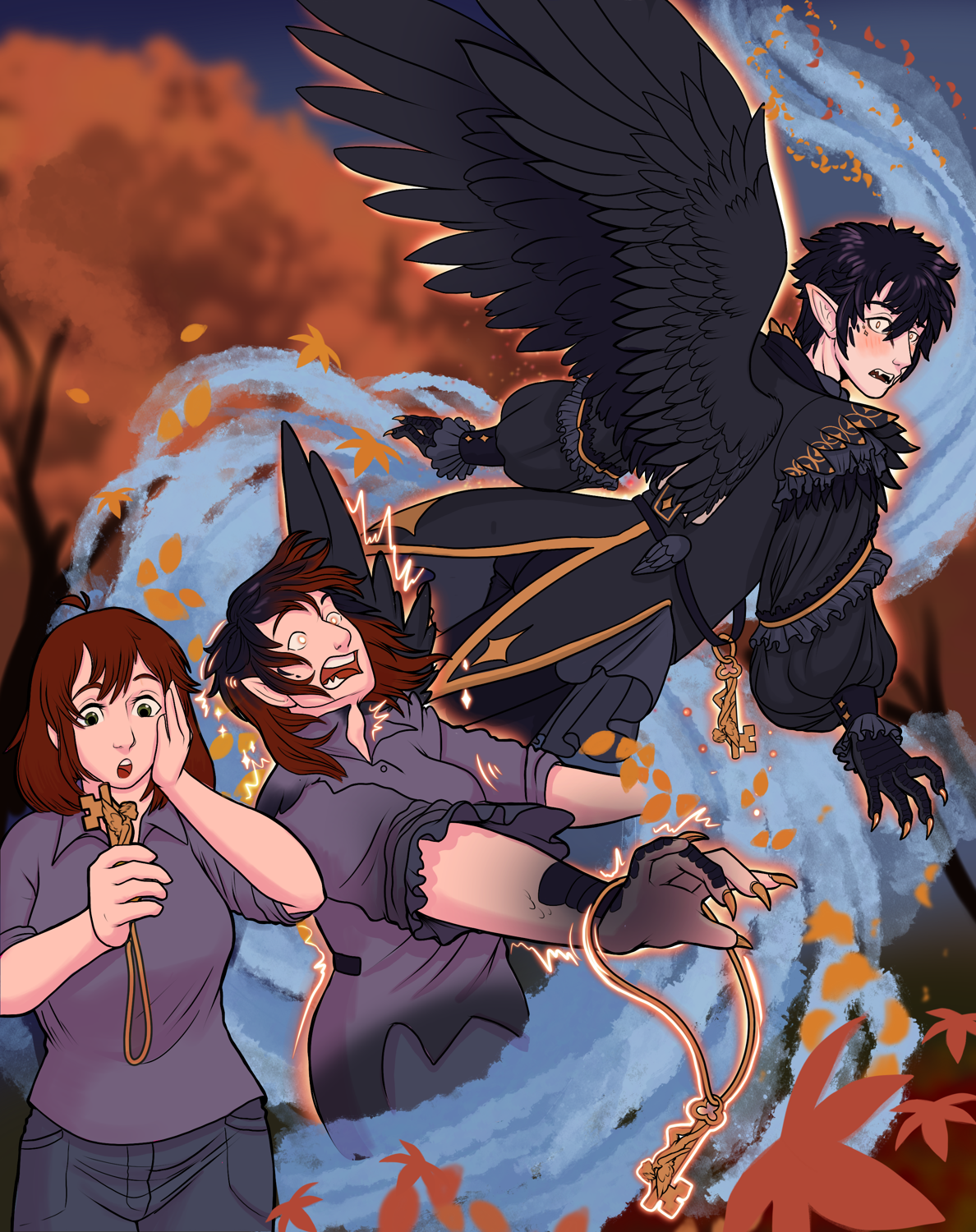 September2025 Patron Poll Sequence: Crow Instinct by Mxmaramoose