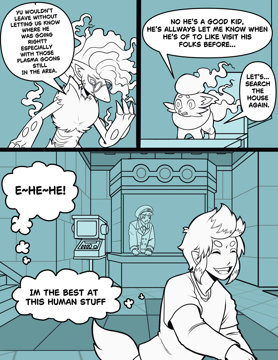 Keeping Up Appearances (Hisuian Zorua TF) by Mxmaramoose