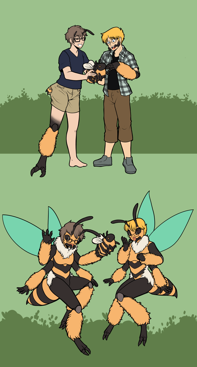 Bee Buddies by Mxmaramoose