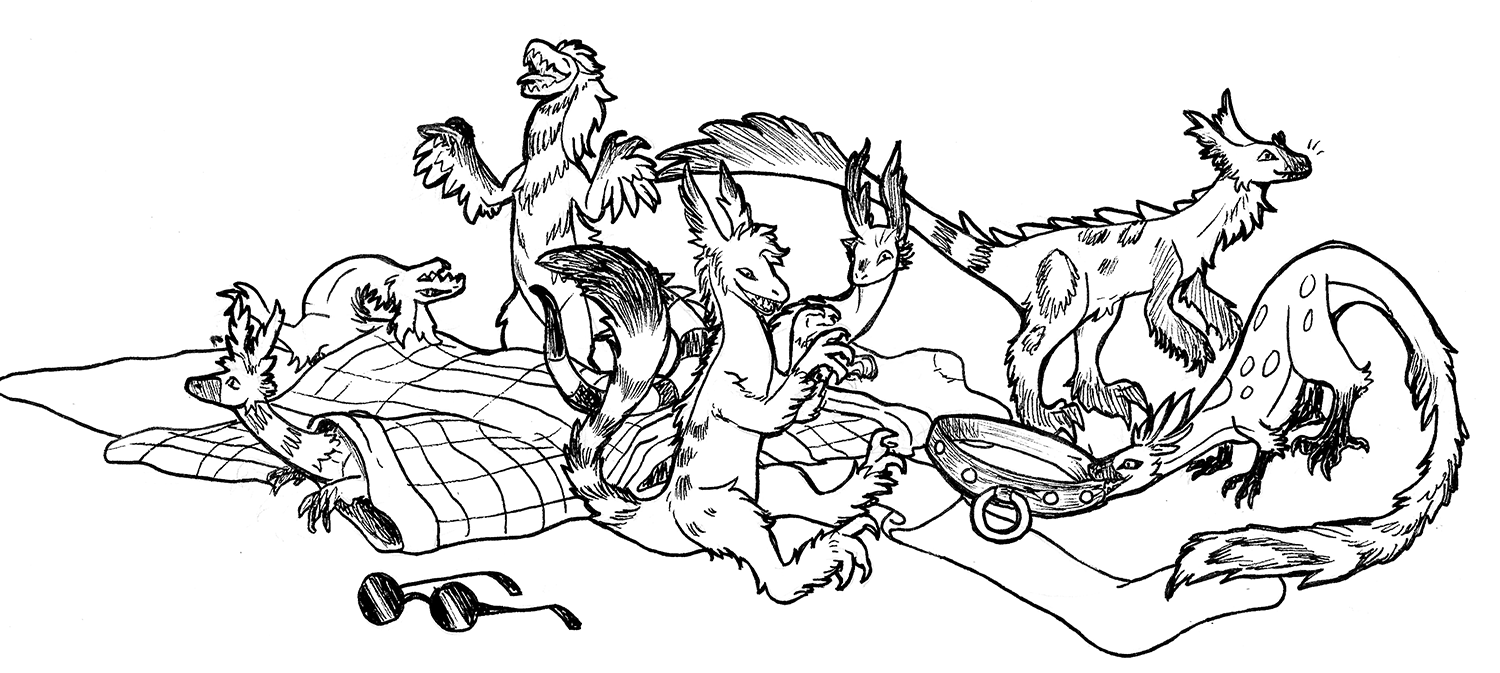 Dinoswarm by Mxmaramoose