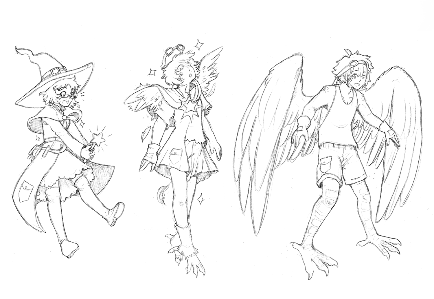 Witch To Harpy by Mxmaramoose