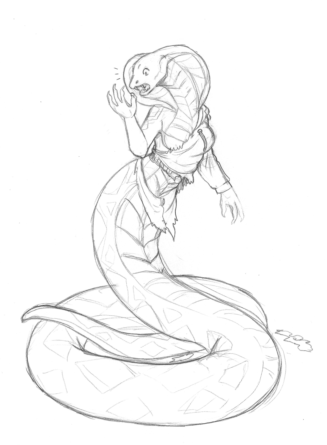 Suddenly Slithery by Mxmaramoose
