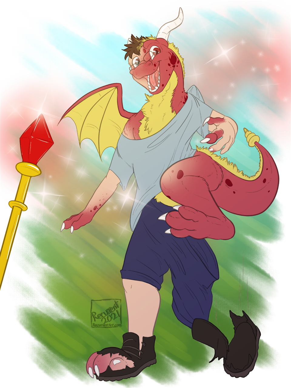 [c] Dragon Staff by Recurrent