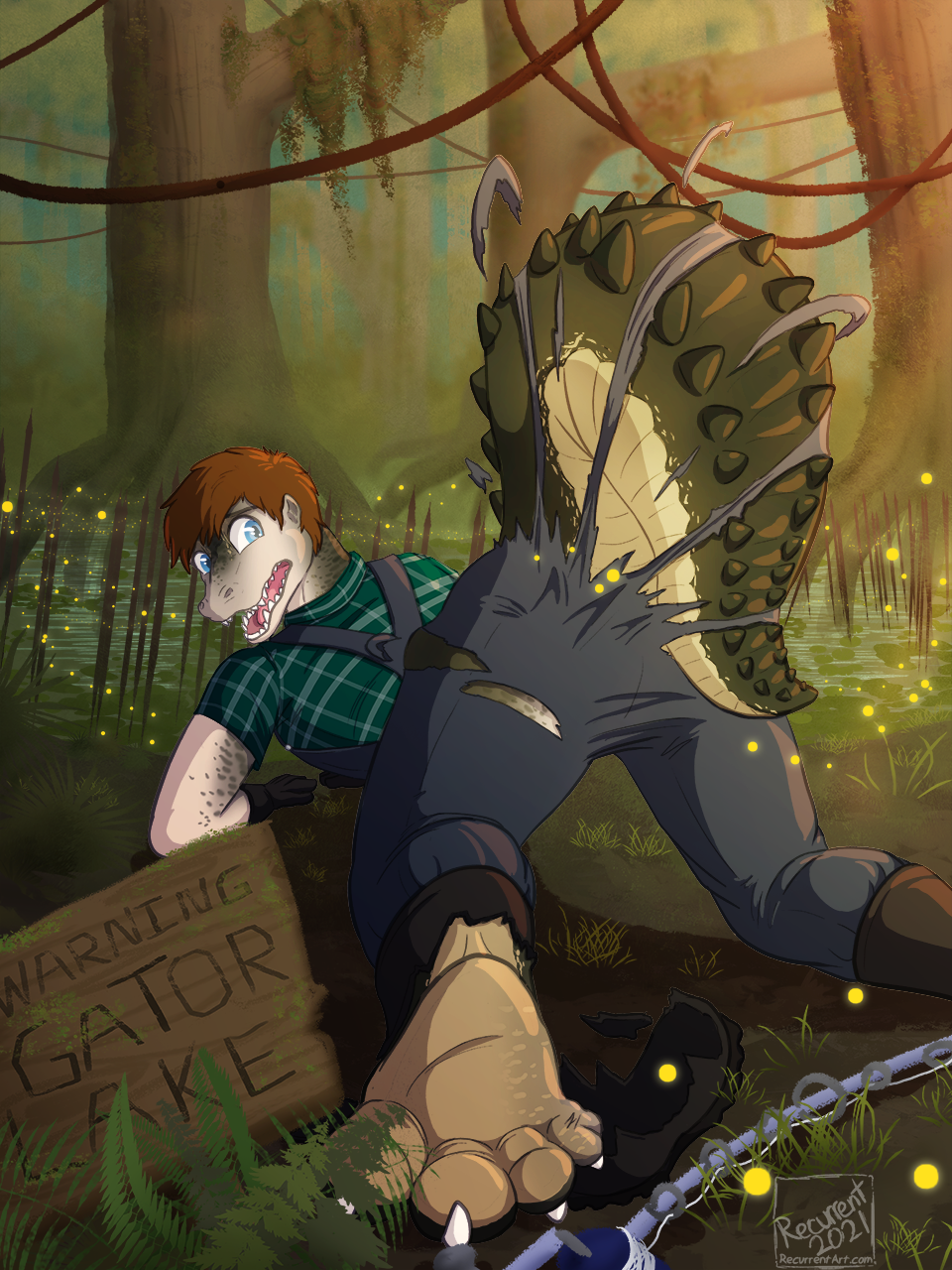 [ych] Gator Lake by Recurrent