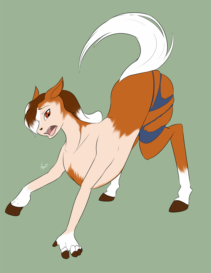 Commission: Horse Mask by SepiSnake