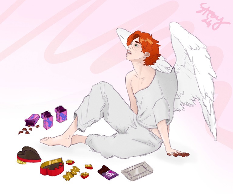 Newly hired Cupid! by StrayPsycho