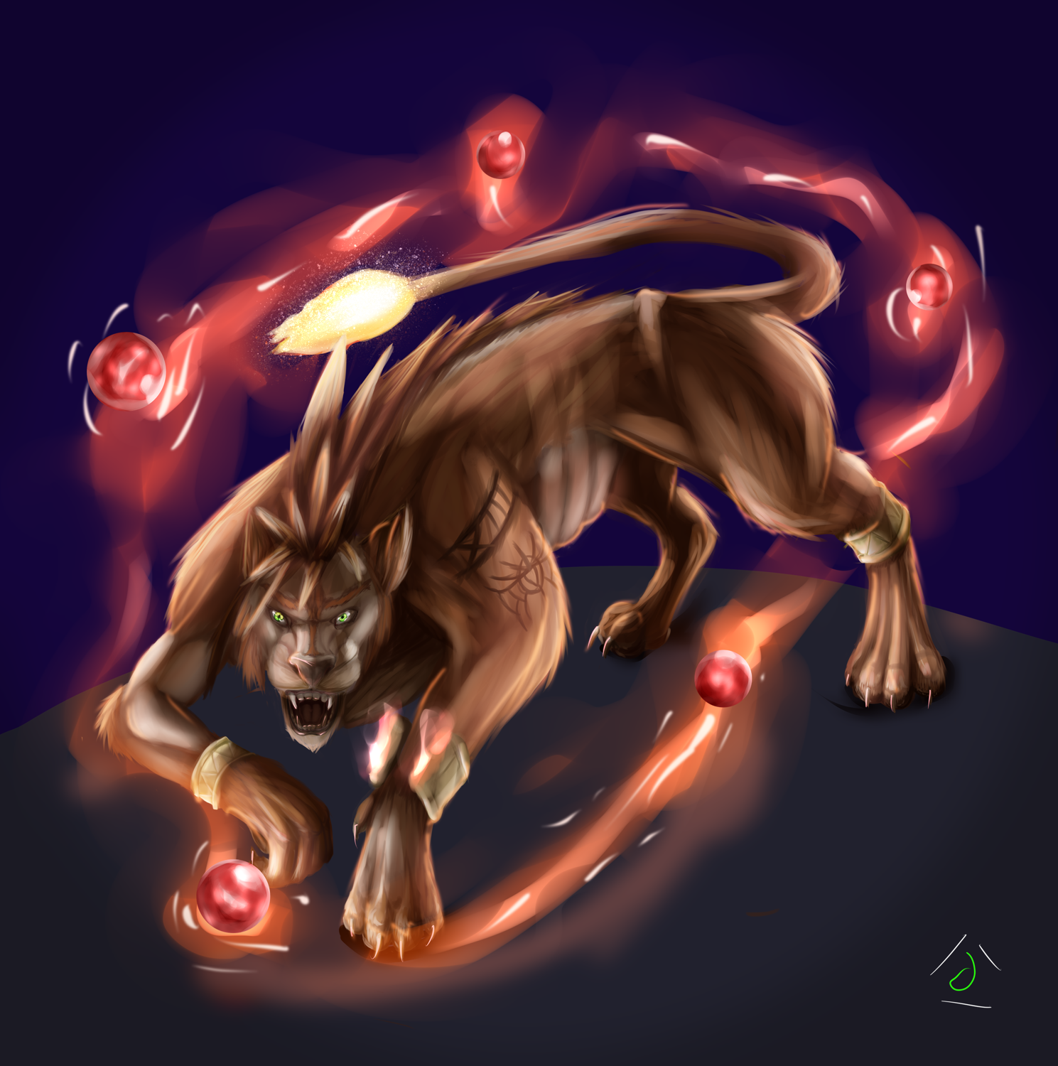 Zack And The Red Materia by Subject-C