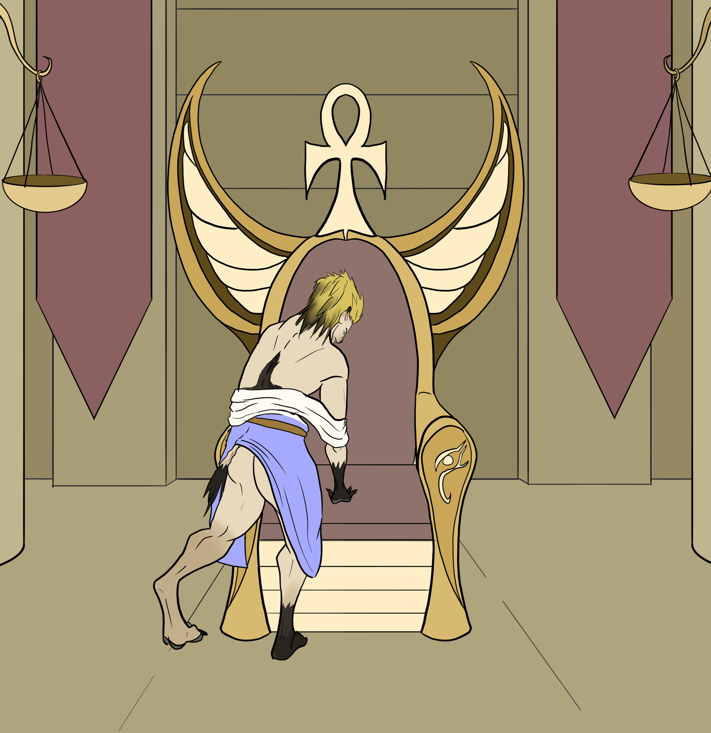 Anubis' Throne by Subject-C