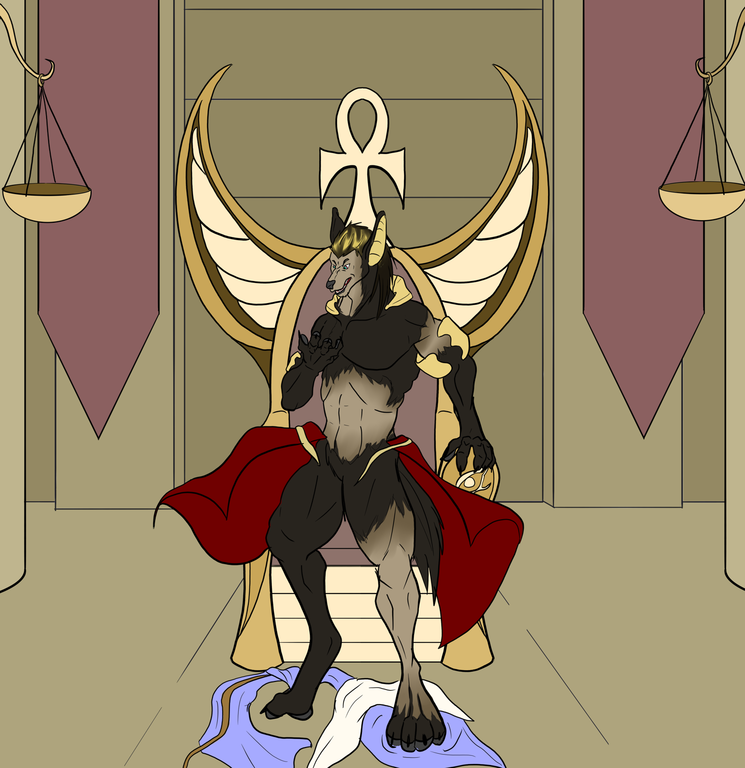 Anubis' Throne by Subject-C