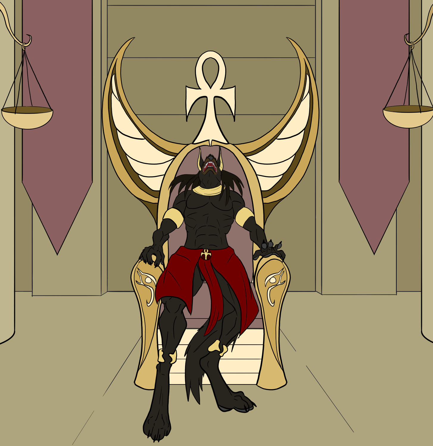 Anubis' Throne by Subject-C