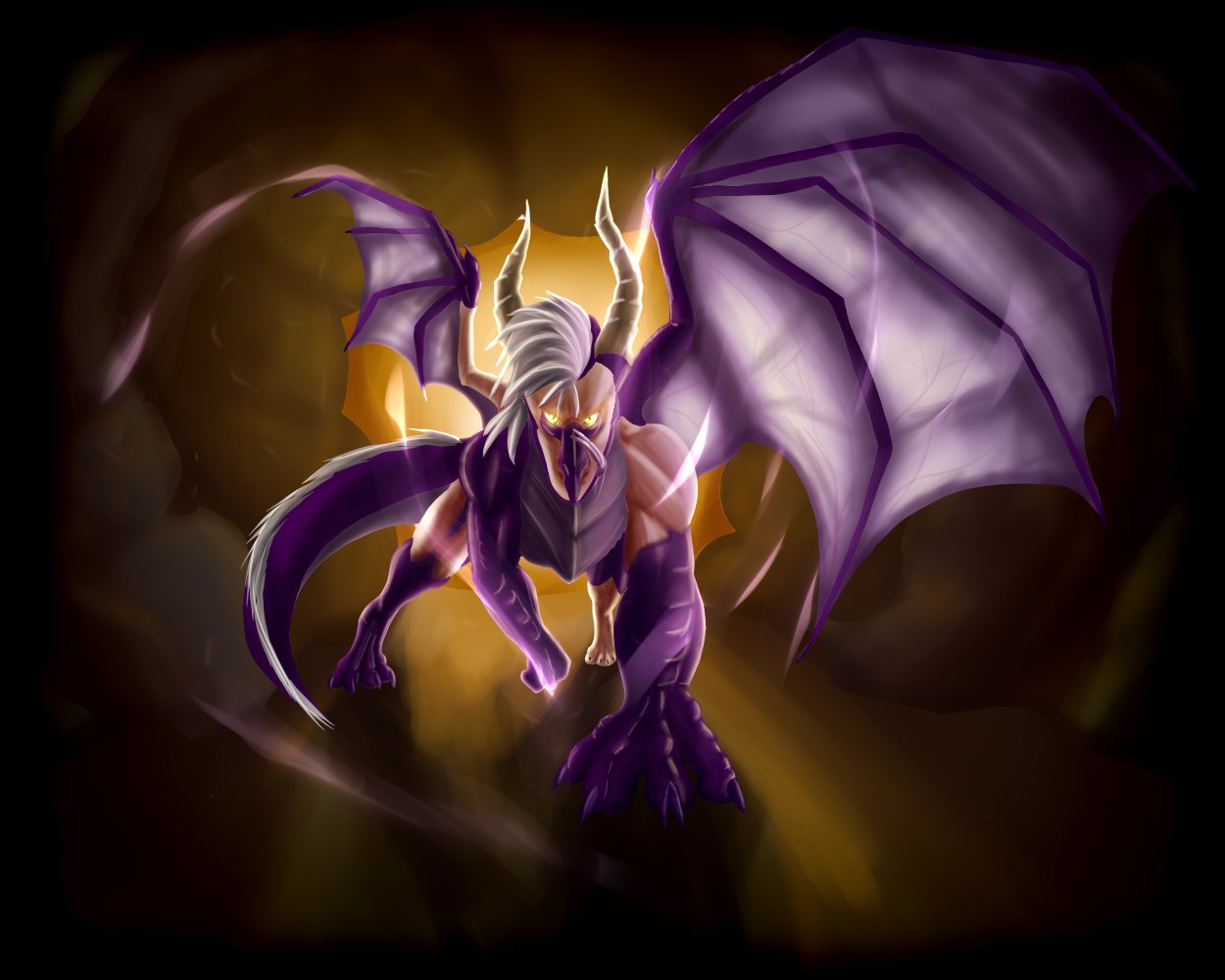 the cave of Dragon's spirit by Subject-C