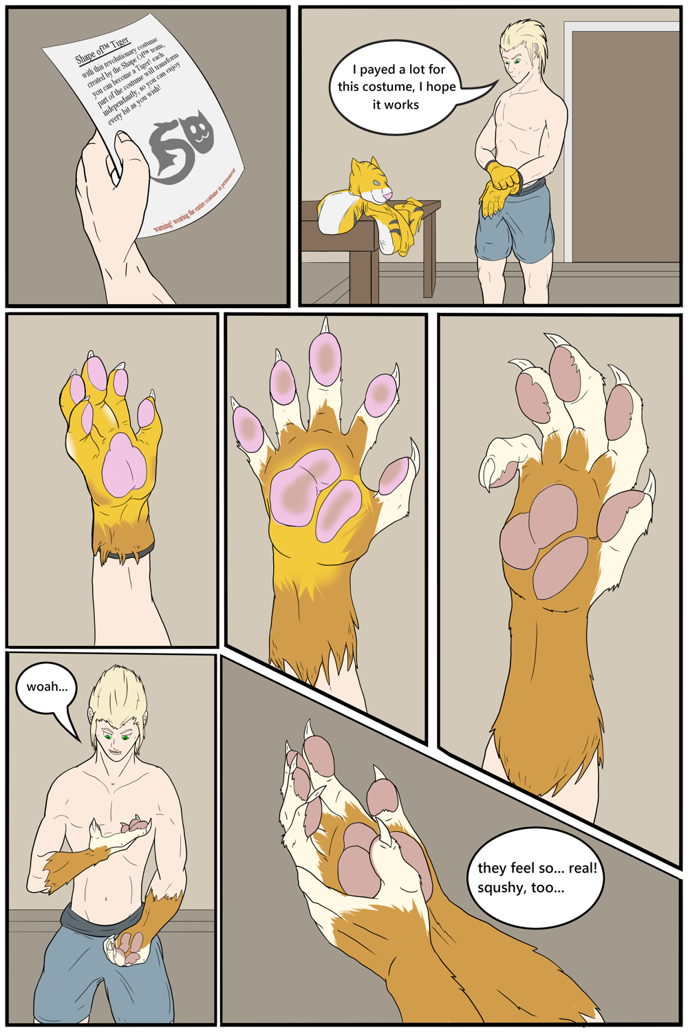 The Tiger Suit by Subject-C