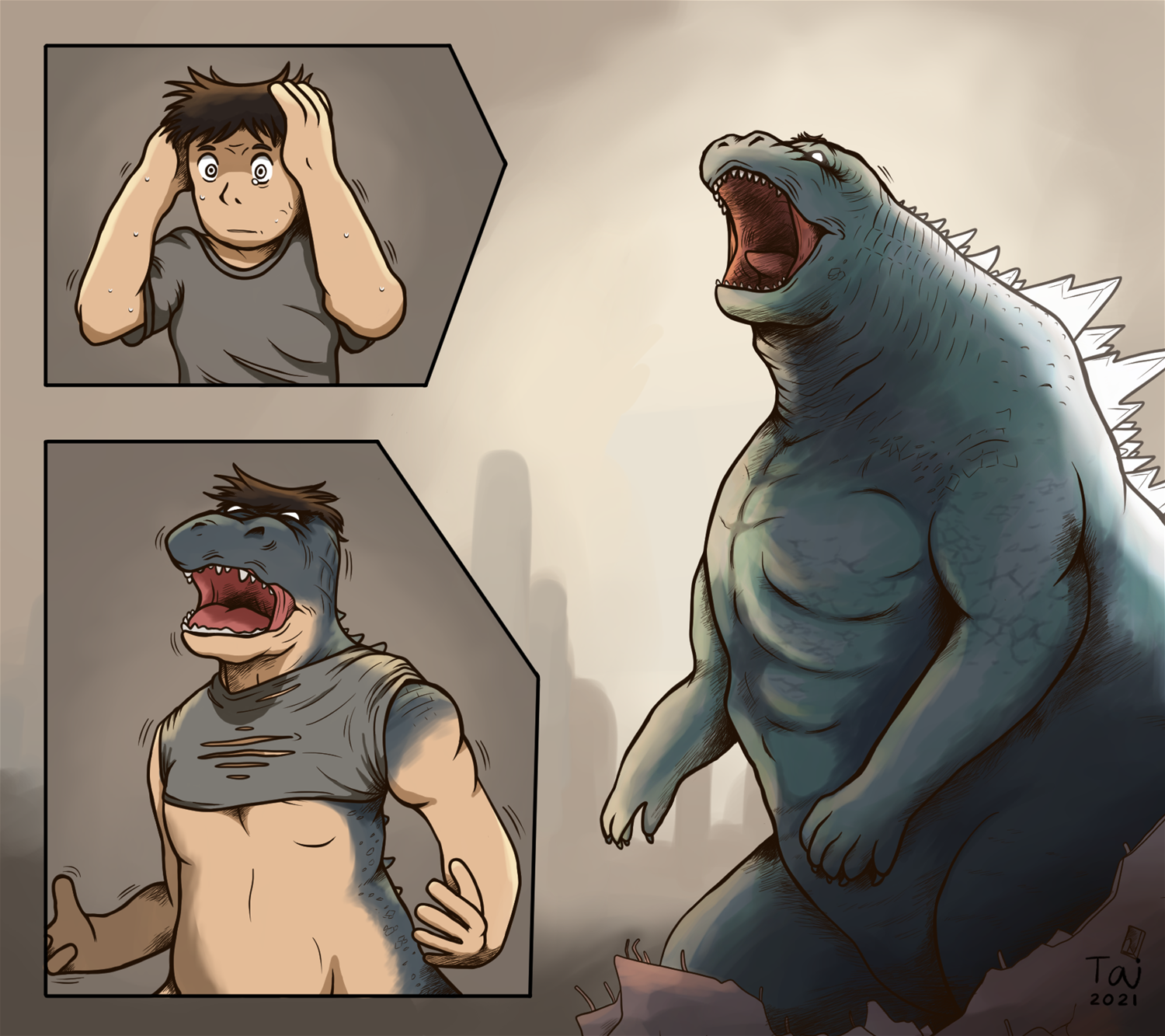 Kaiju Temper by Taitora