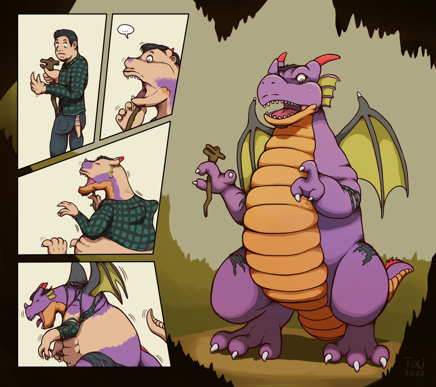 Dragonlord's Staff by Taitora