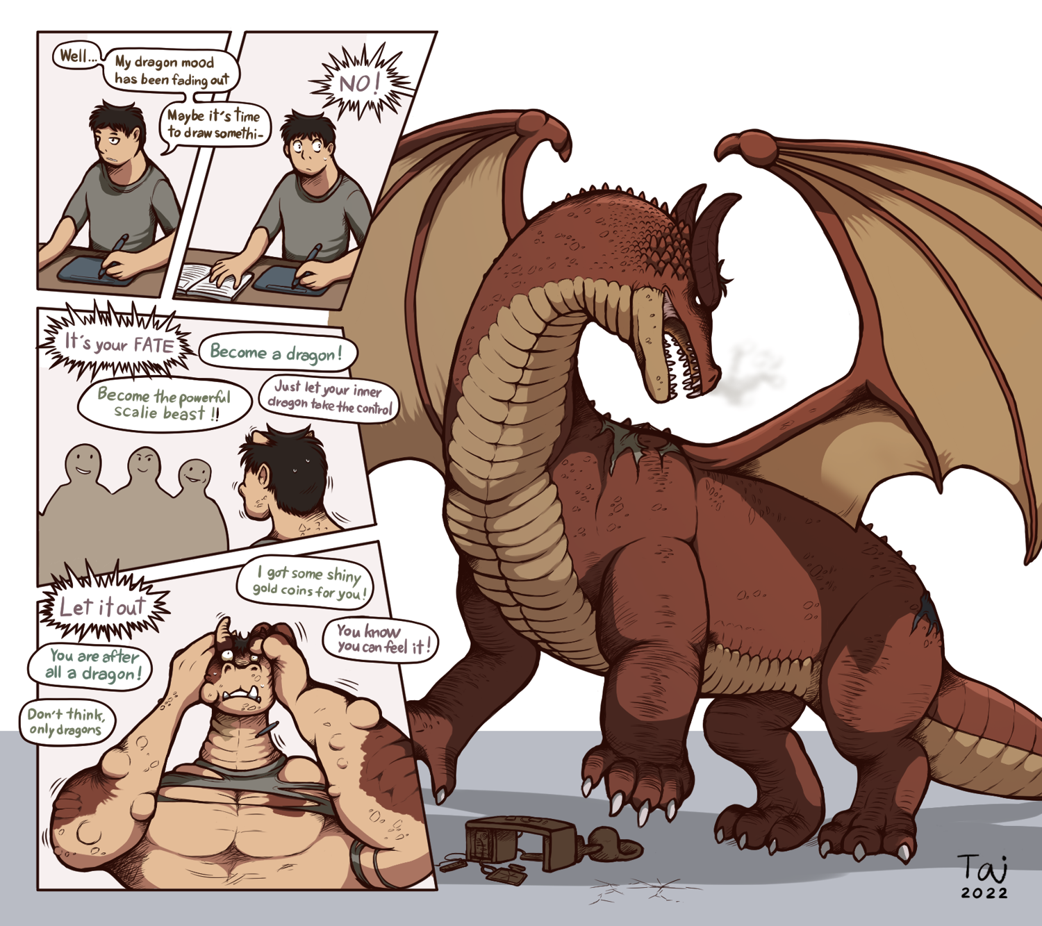 Dragon Mood by Taitora