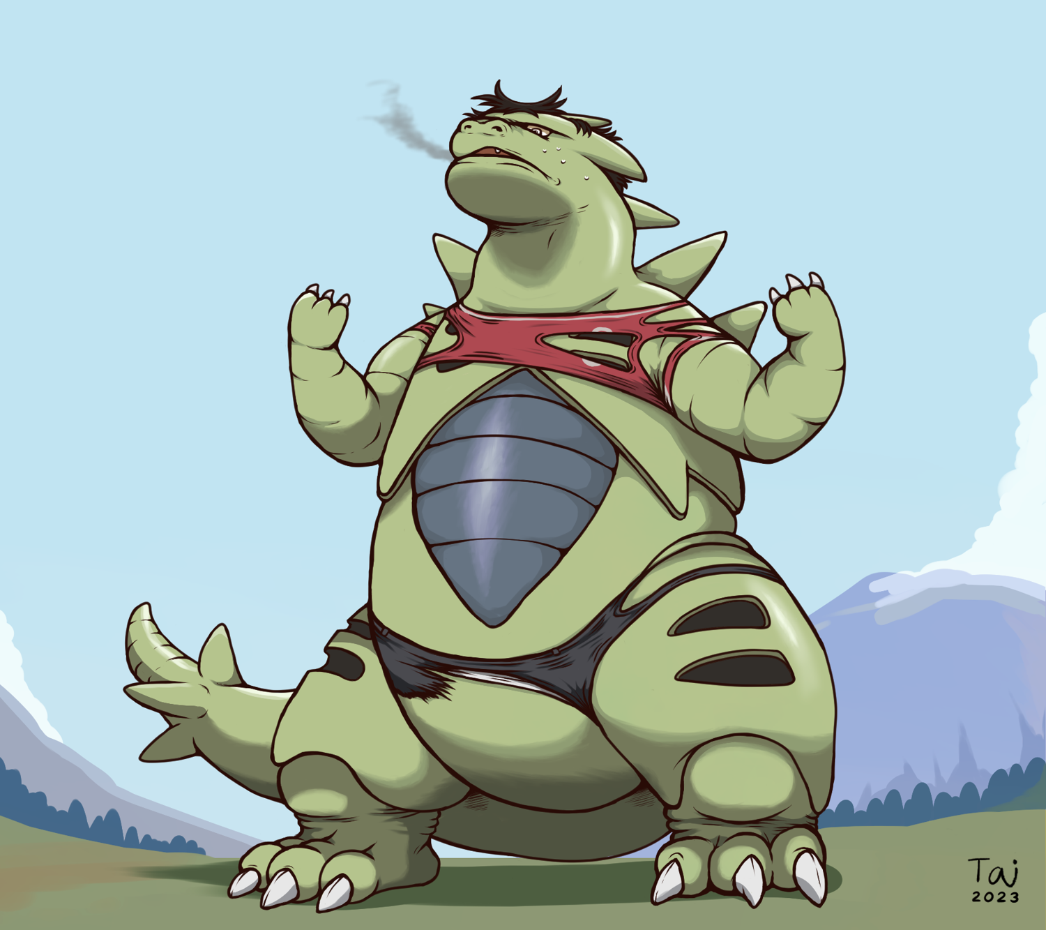 #0248 Tyranitar by Taitora