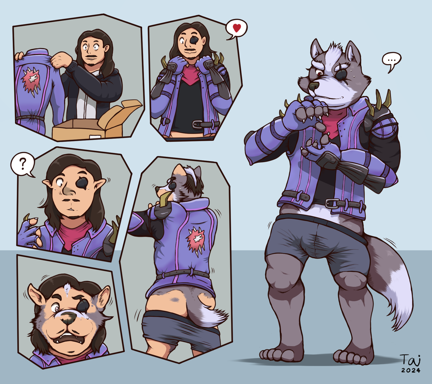 Costume Mishap by Taitora