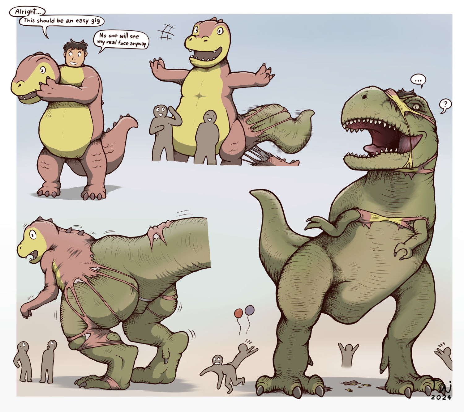 Mascot Performer by Taitora