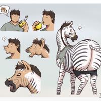 Striped Surprise by Taitora
