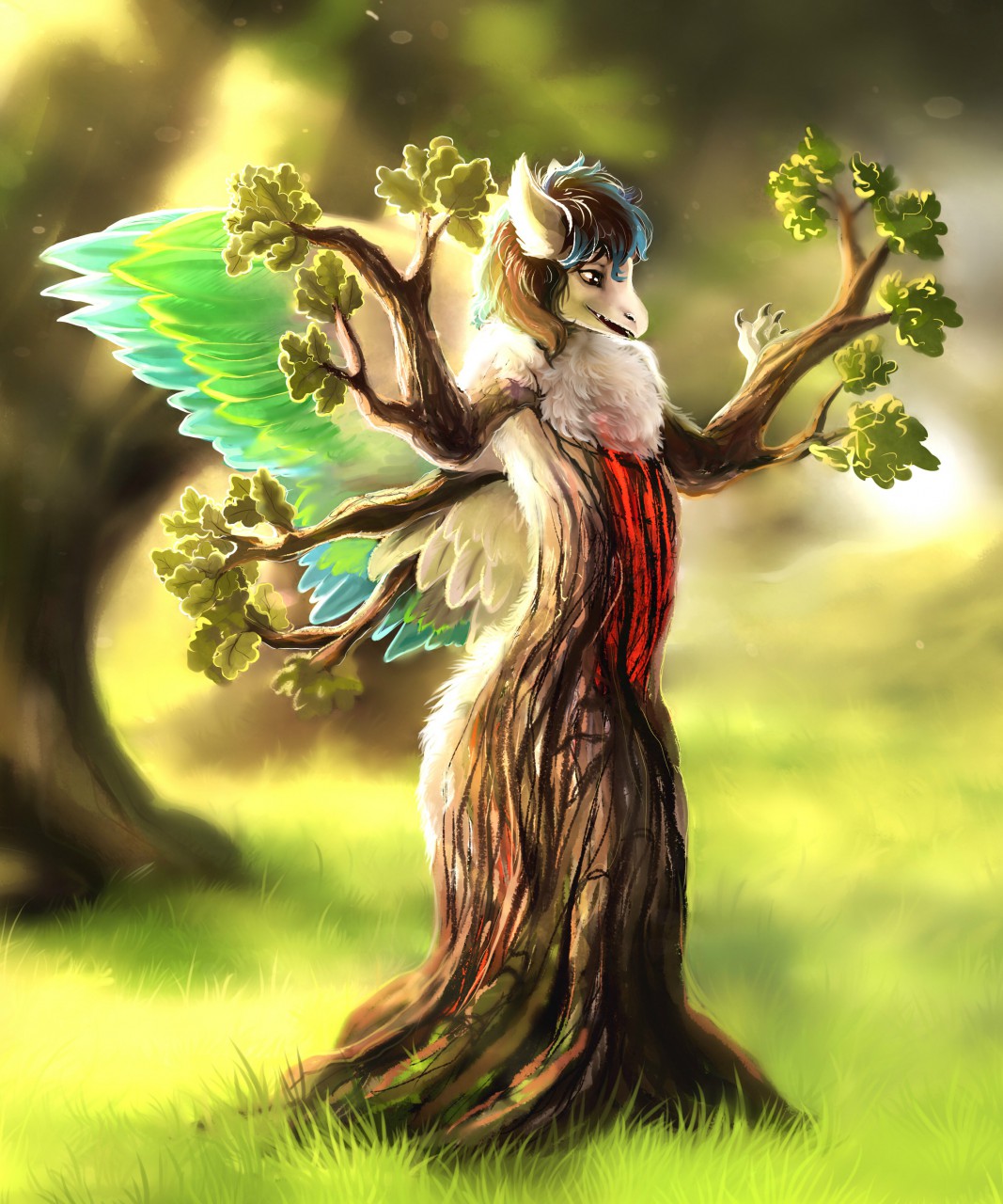 Dragon Oaktree by Teamtamas