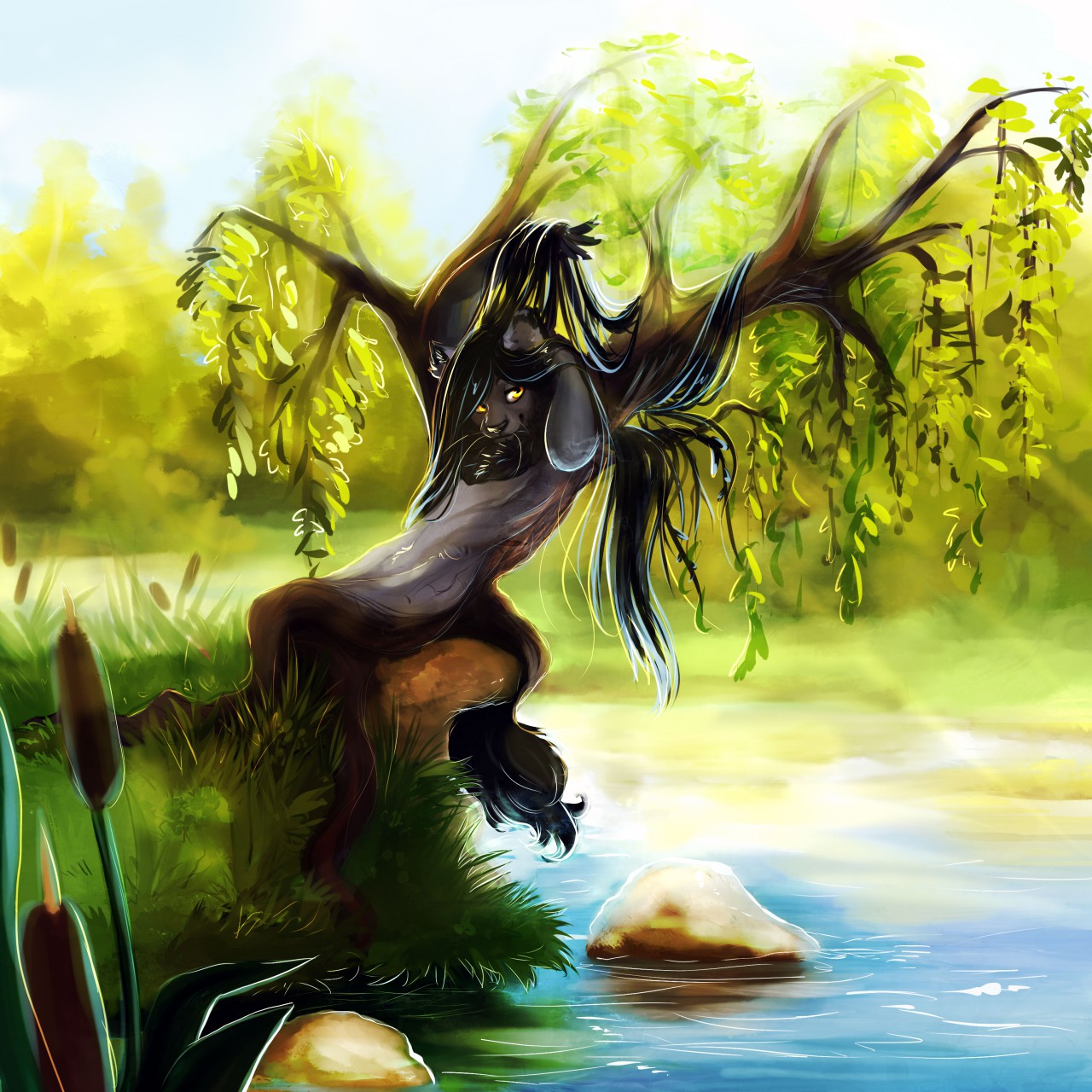 Lion Tree by Teamtamas