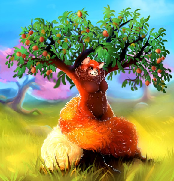 Peach Tree by Teamtamas