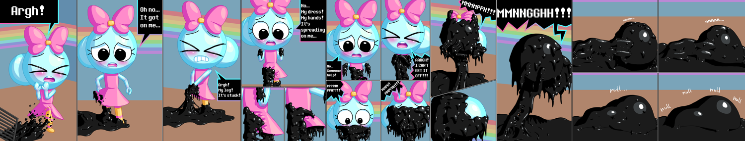 Poppy's nullification [Dandy's World Null Blob TF] by UNIK_70