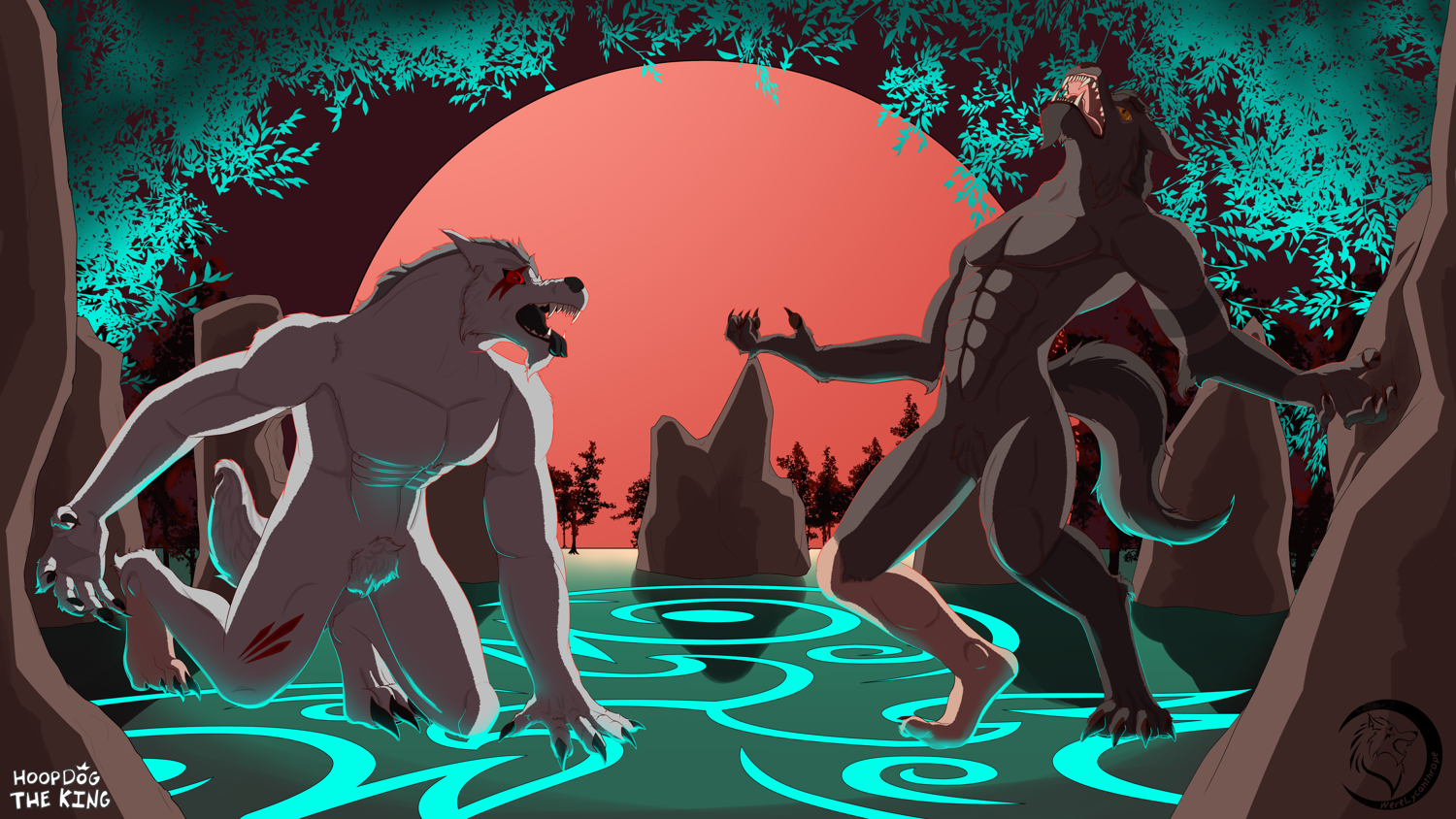 Moonbeam Stone Circle by Werelycanthrope