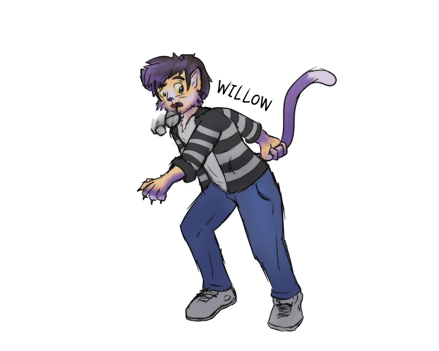 Sudden Felinization by Xxwillowkat