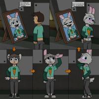 The Animal In The Mirror by Xxwillowkat